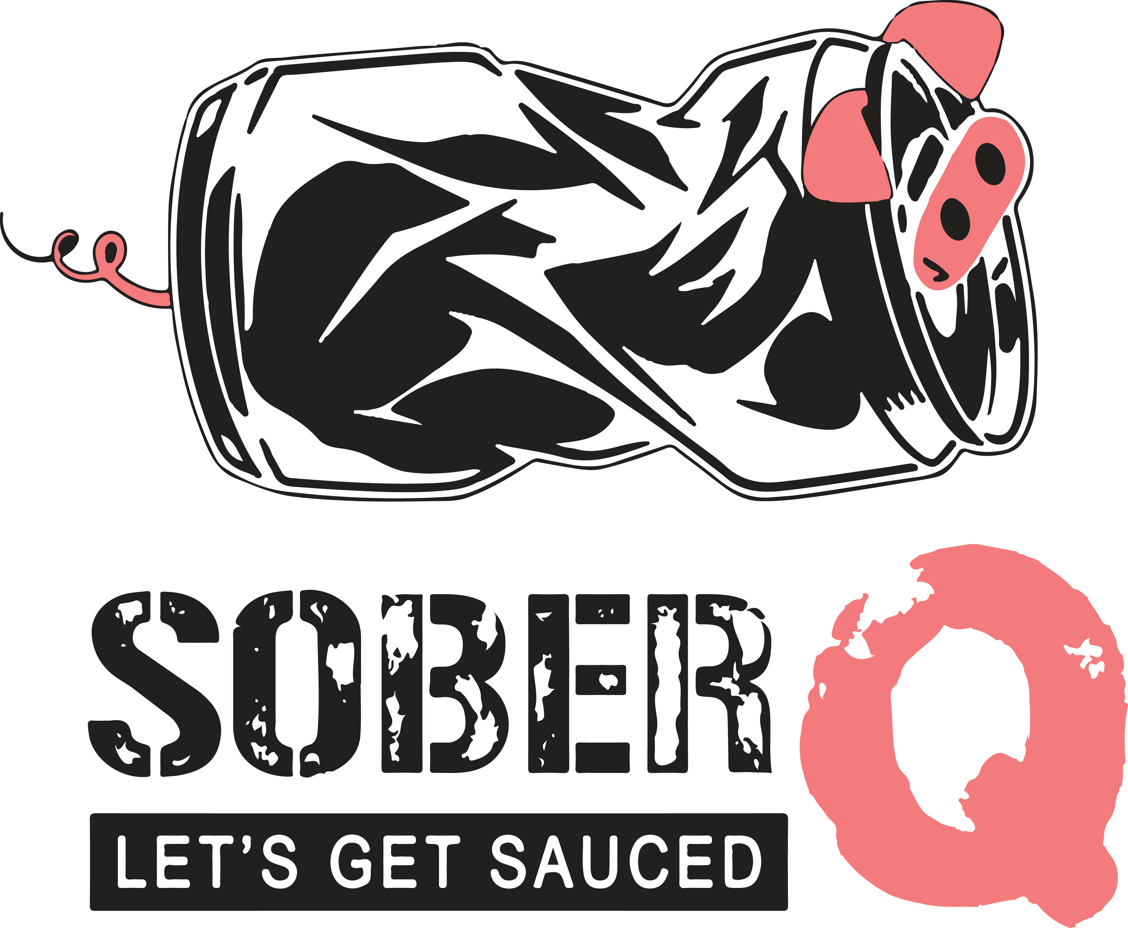 SoberQue Logo design