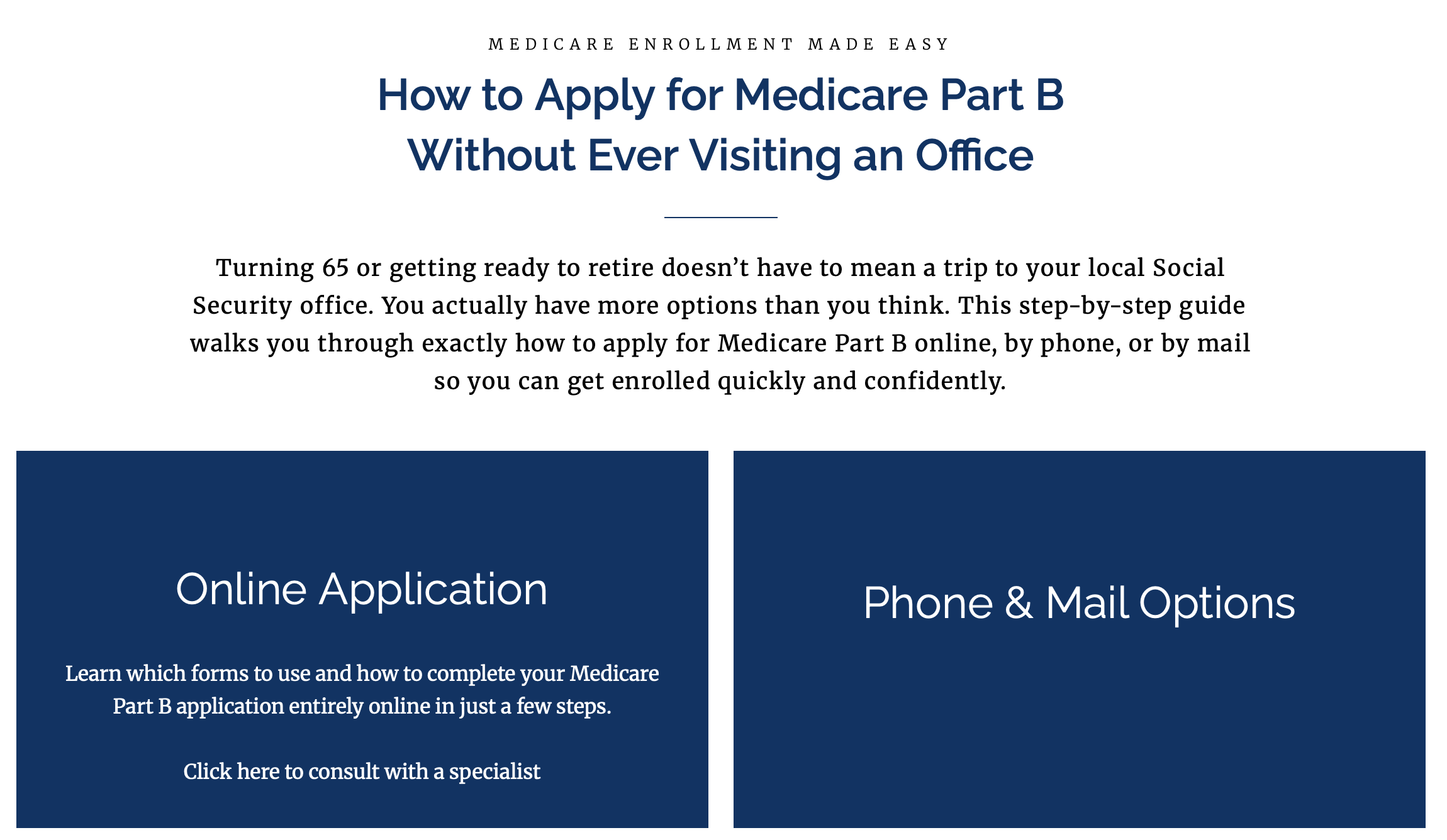Medicare Enrollment Made Easy — friendlyinsgroup.com/education/