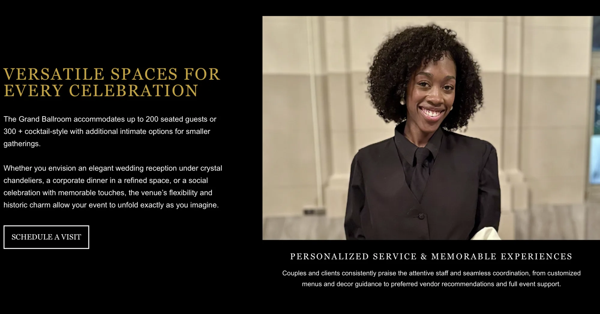 Versatile event spaces at Joliet Union Station